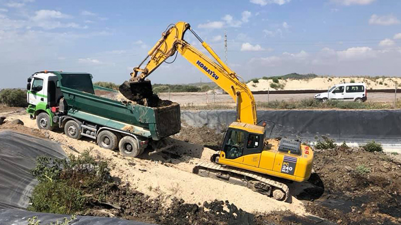 camion obra transportes el choza