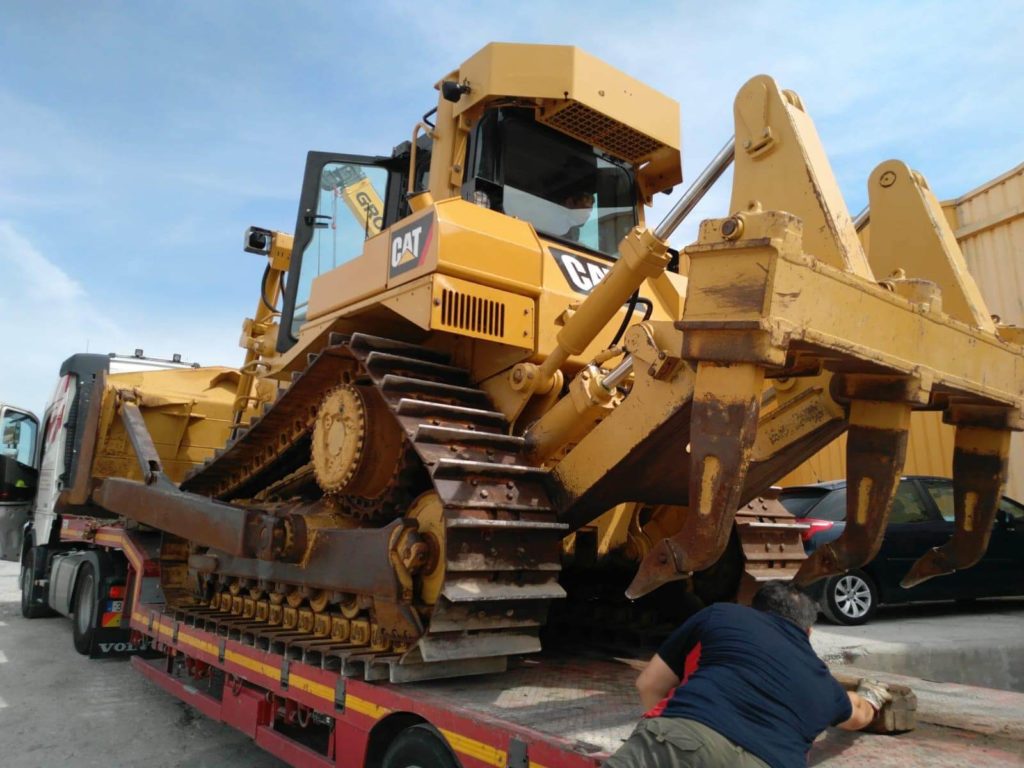 Servicios de maquinaria