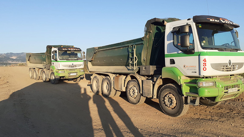 transportes aridos elchoza